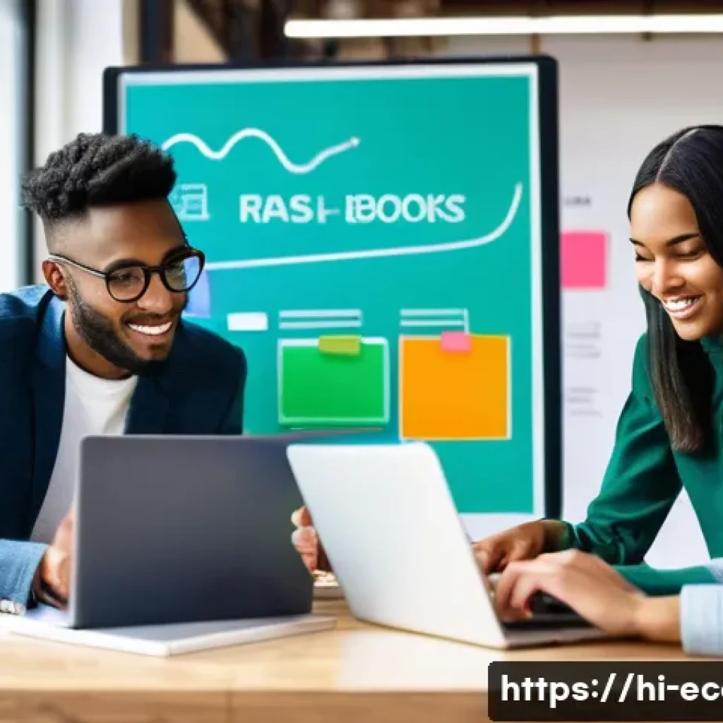 전자상거래 실기 시험 대비 효과적인 학습 계획 - **Prompt:** A dynamic scene illustrating the practical application of e-commerce knowledge. A divers...
